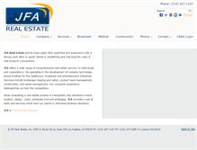 Tablet Screenshot of jfarealestate.com